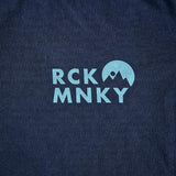 Mountain Waves Tee - Short Sleeve - Navy-Tees-Rock Monkey Outfitters